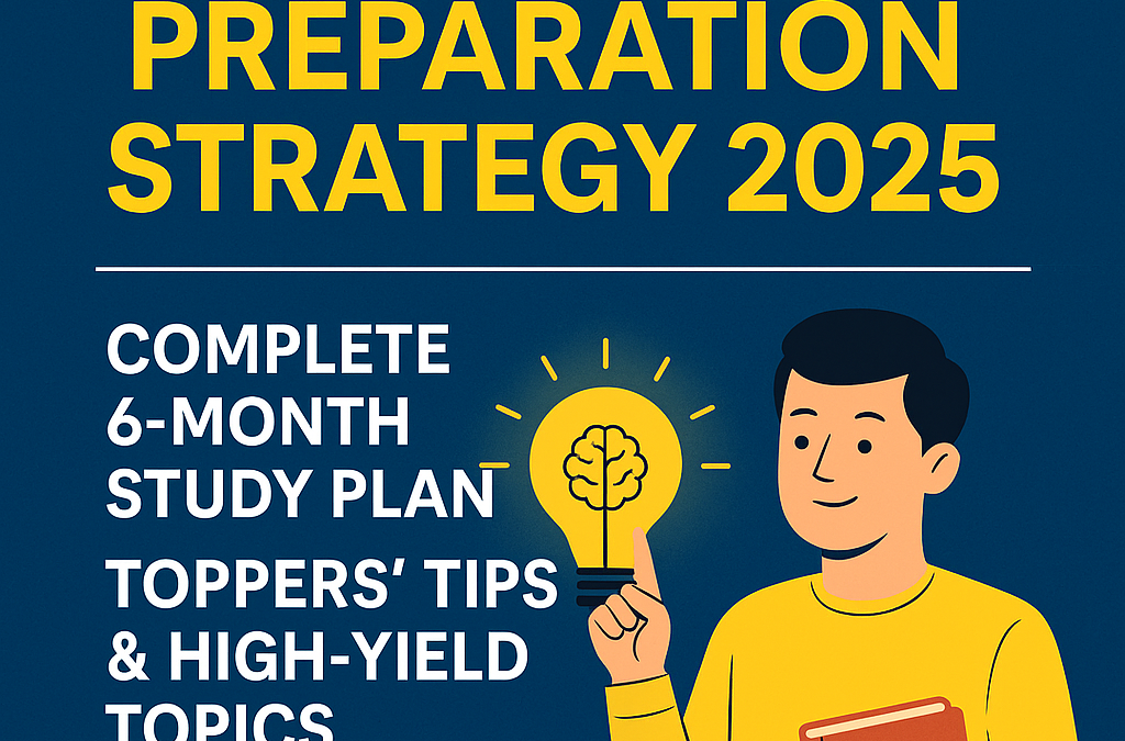 INI-CET Preparation Strategy 2025: Complete 6-Month Study Plan, Toppers’ Tips & High-Yield Topics?